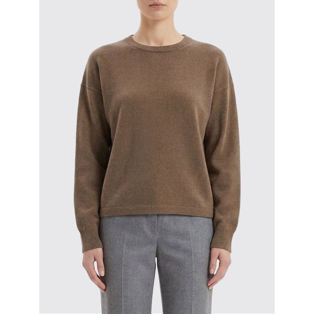 'S Max Mara Women Virgin Wool And Cashmere Crew-Neck Pullover Max Mara - Picture 1 of 3